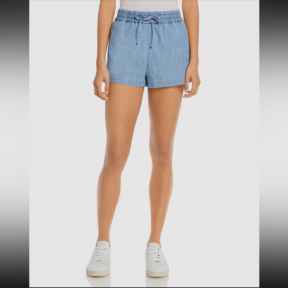 Alice + Olivia Denim Drawstring Shorts - Size S
